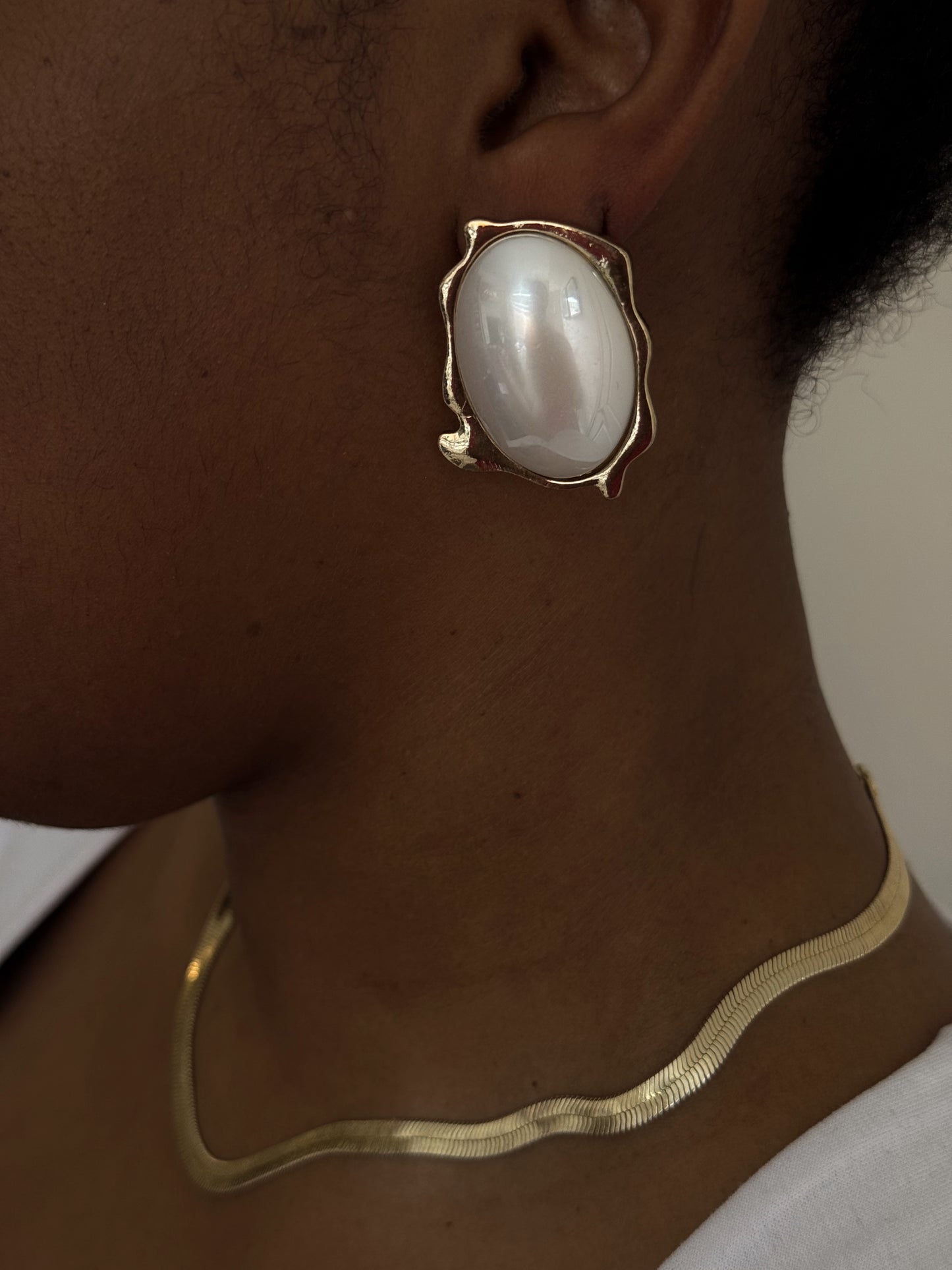 Vintage pearl Earrings