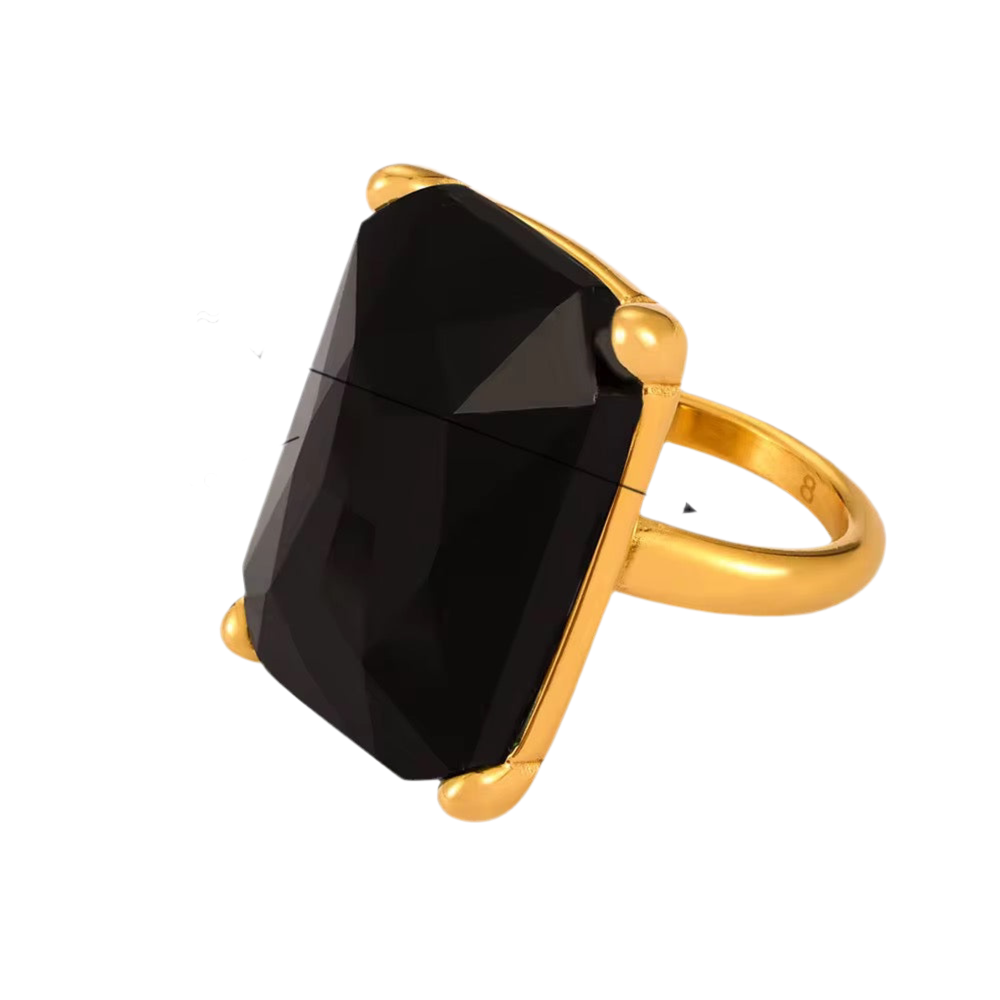 Black Diamond Ring