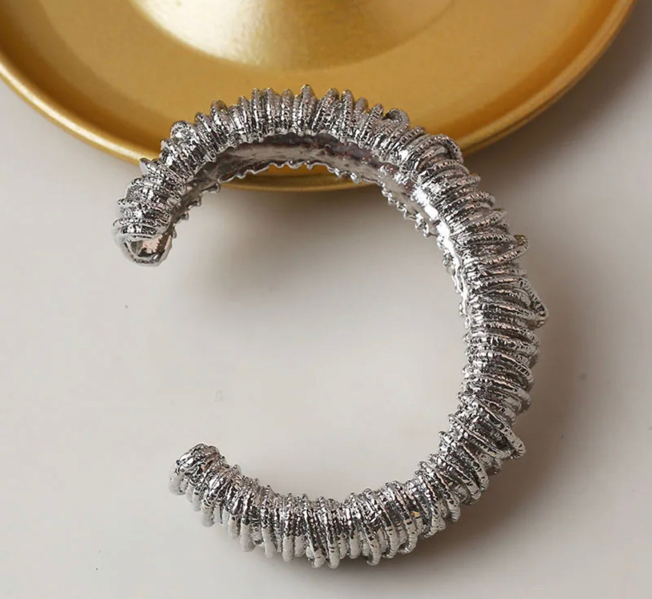 Ridged Bangle