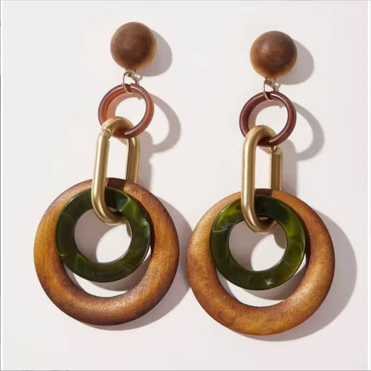 Wooden Earrings