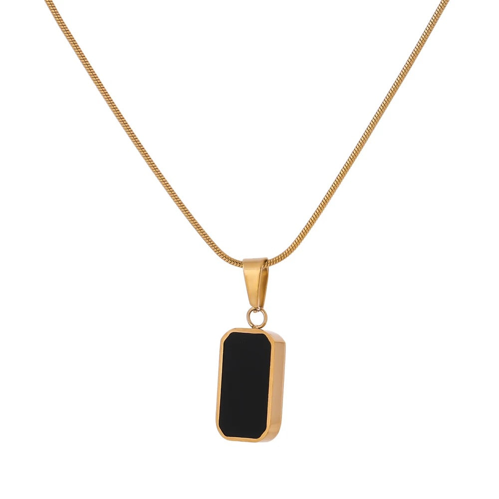FAINA Double sided pendant Necklace