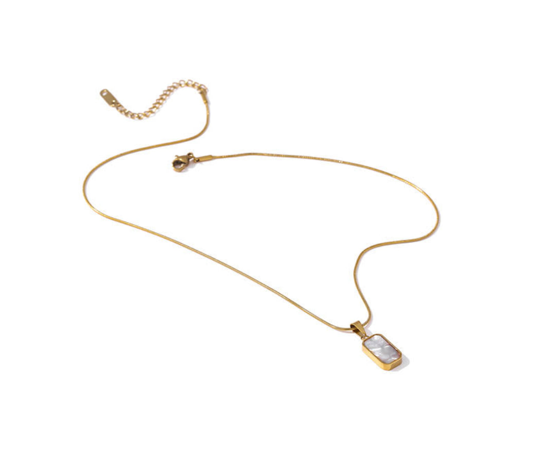 FAINA Double sided pendant Necklace