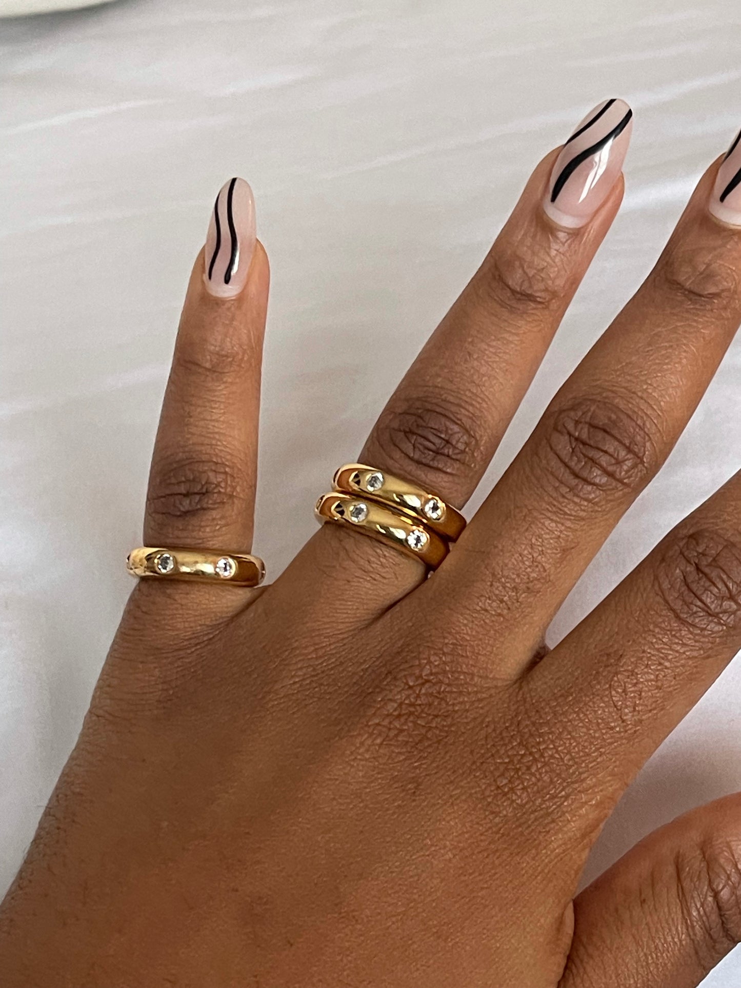 FAINA Double sided pendant Necklace