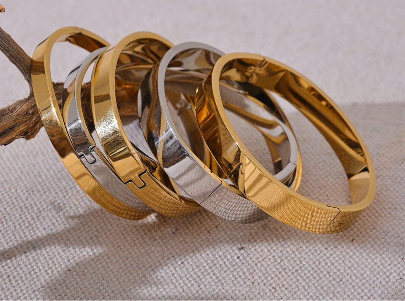 Pan Bangle Bracelet