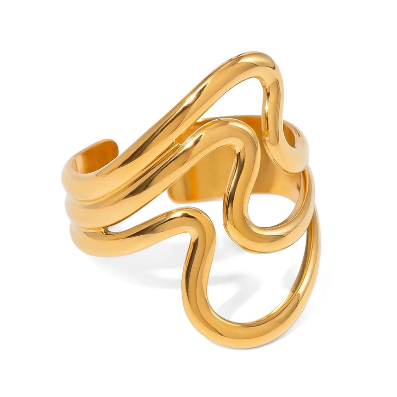 Waved Ring