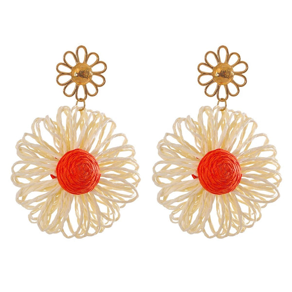 Rafia  Earrings