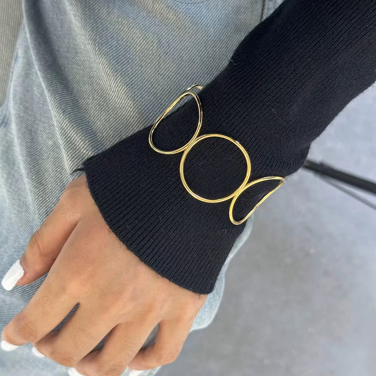 Ring Bangle Cuff