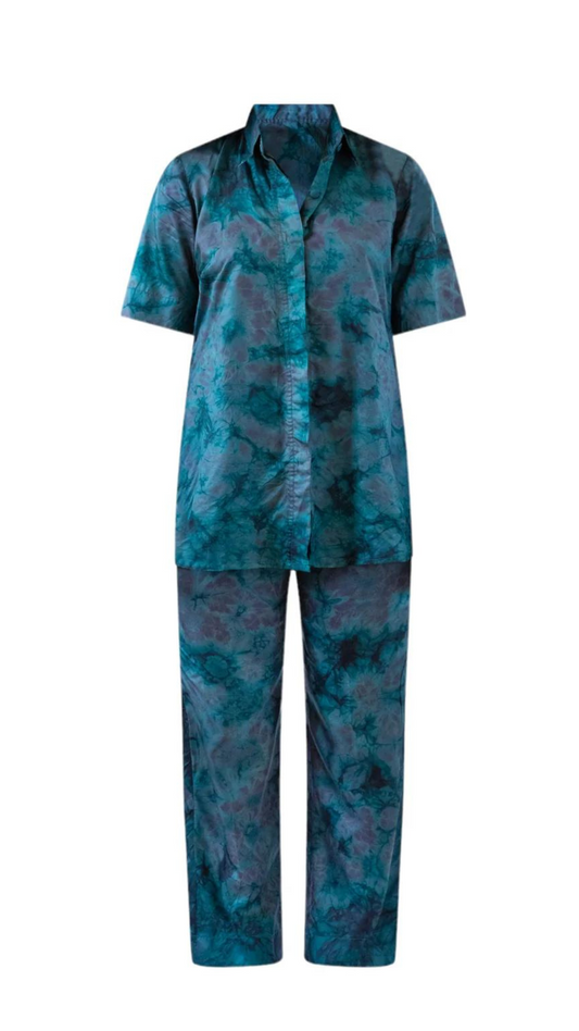 IBEH Short Sleeve Tie-dye Set