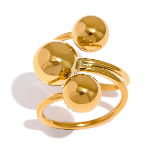 3 WAY Gold Ring