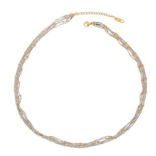 Studded chain Necklace
