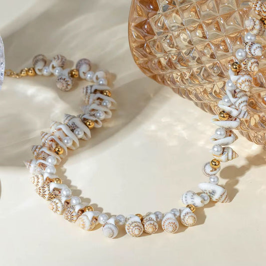 Seashell necklace