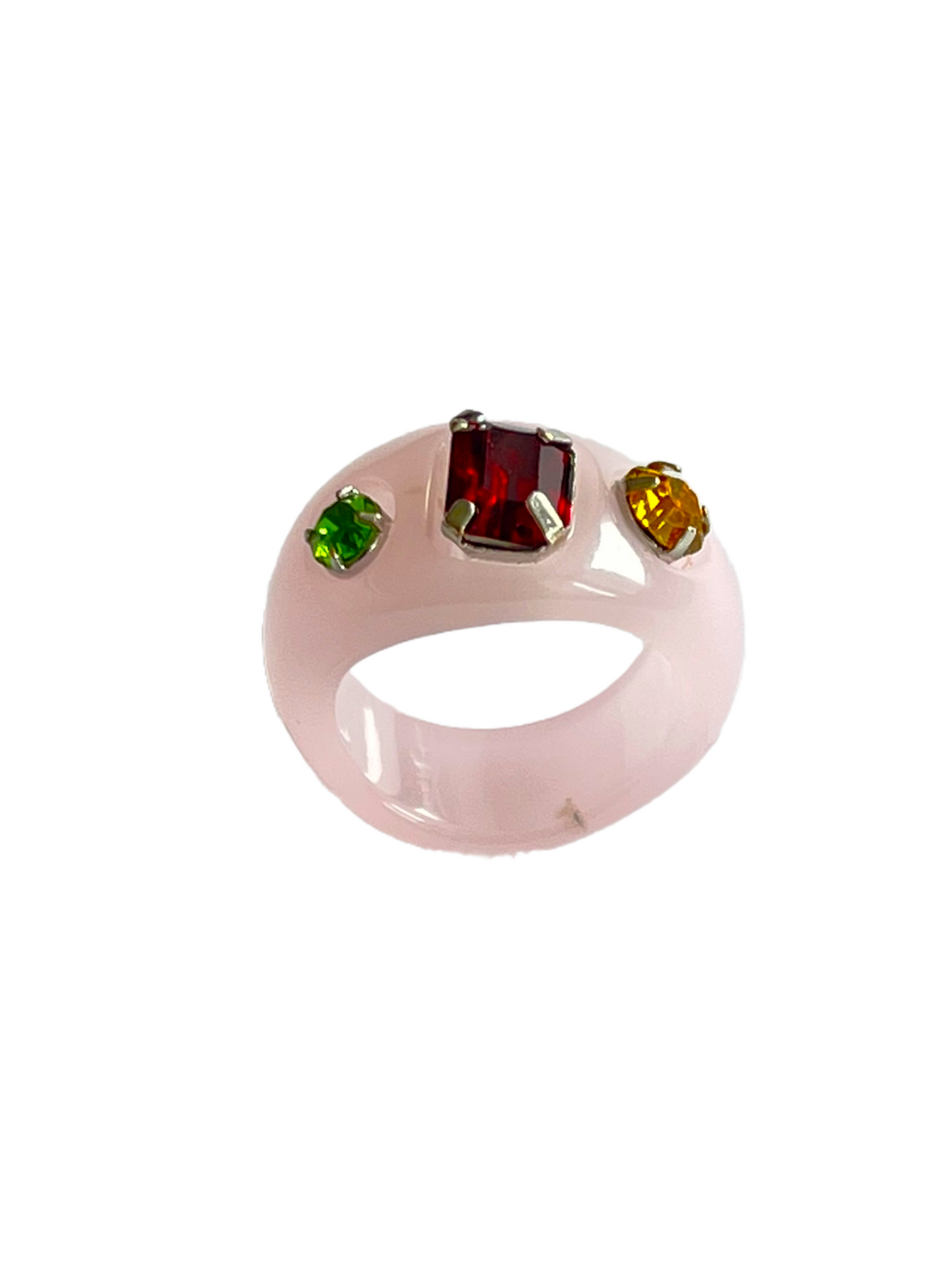 JIMA Rhinestone Resin Ring.