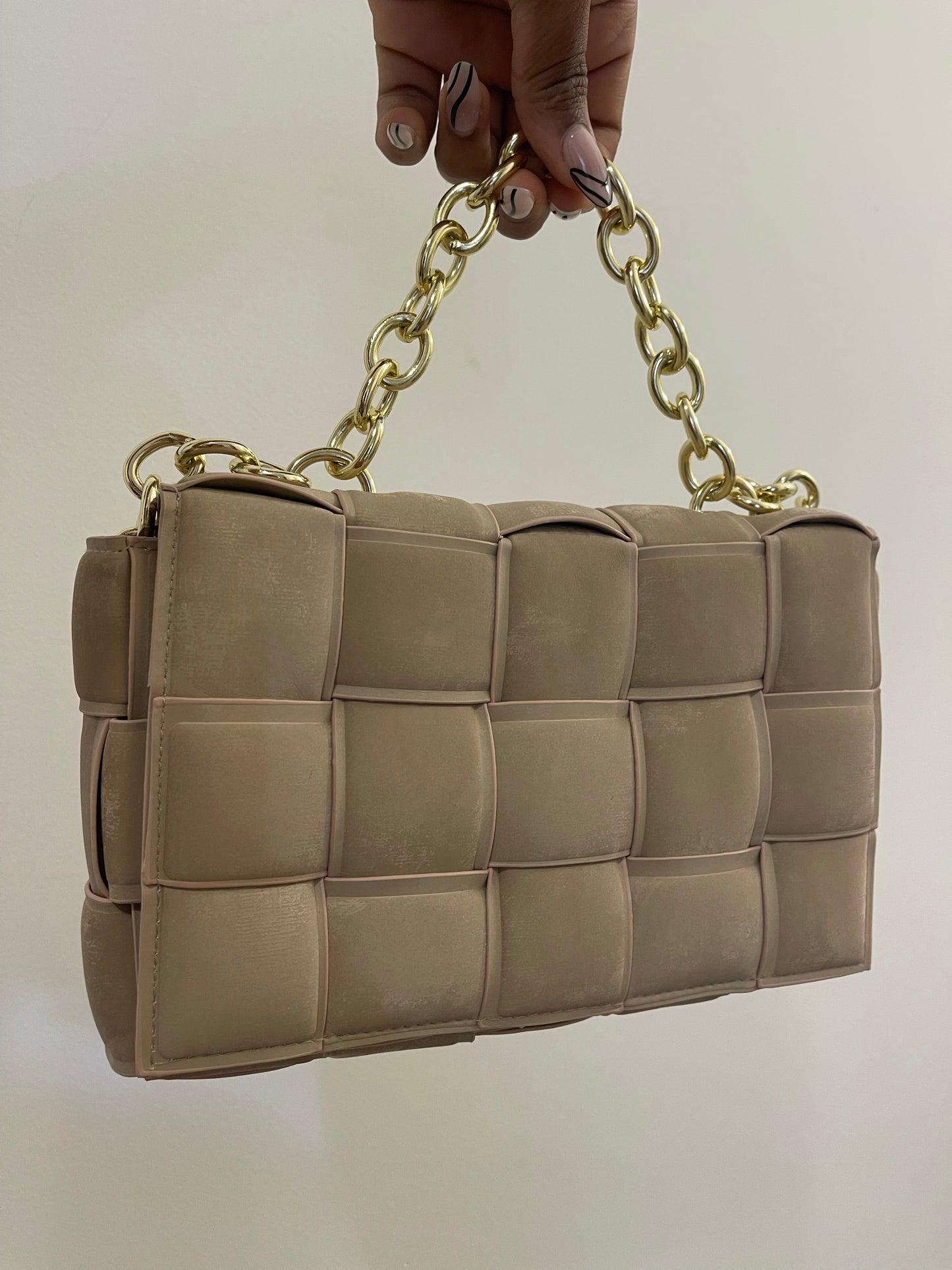 JACE Bag (Velvet beige)