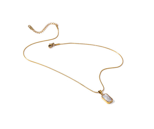 FAINA Double sided pendant Necklace