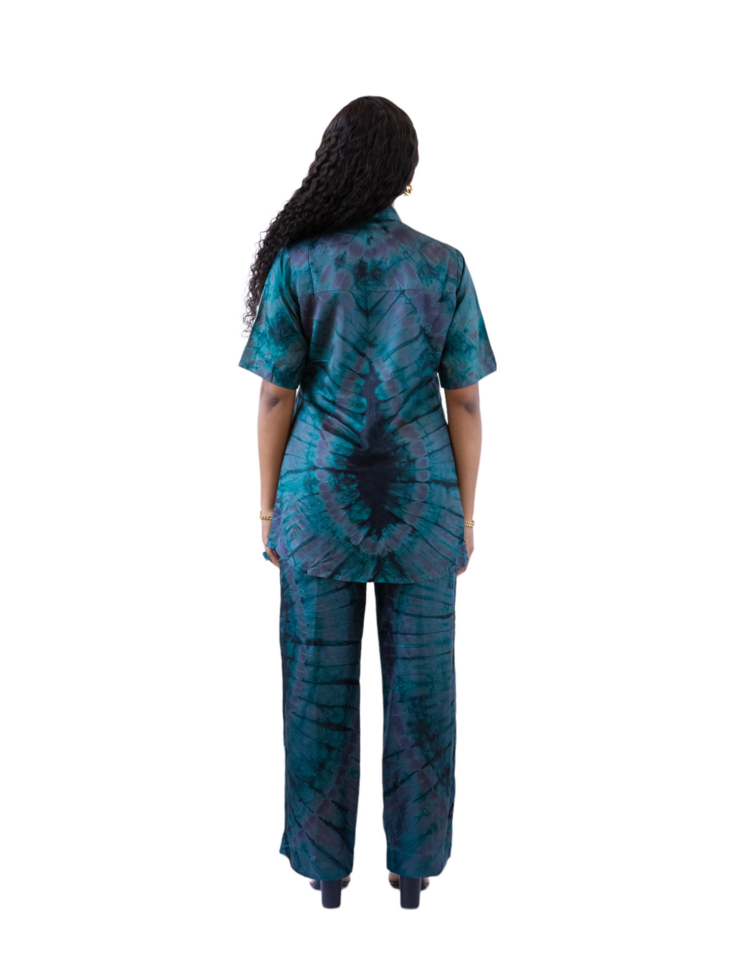 IBEH Short Sleeve Tie-dye Set