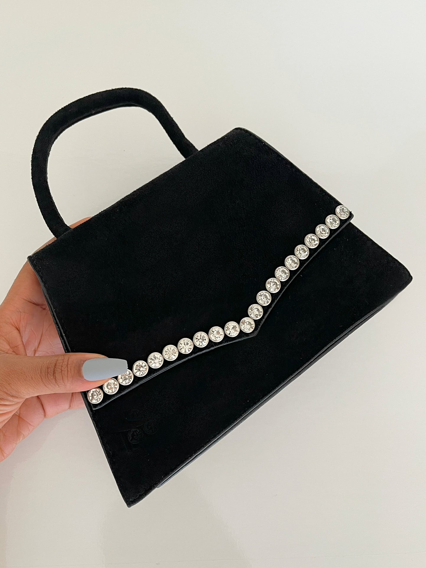 ADURE Brush Velvet Bag