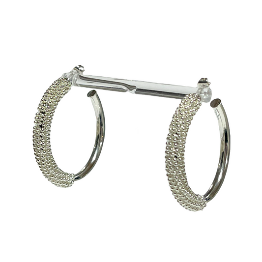 MINKA Hoop Earring - Silver