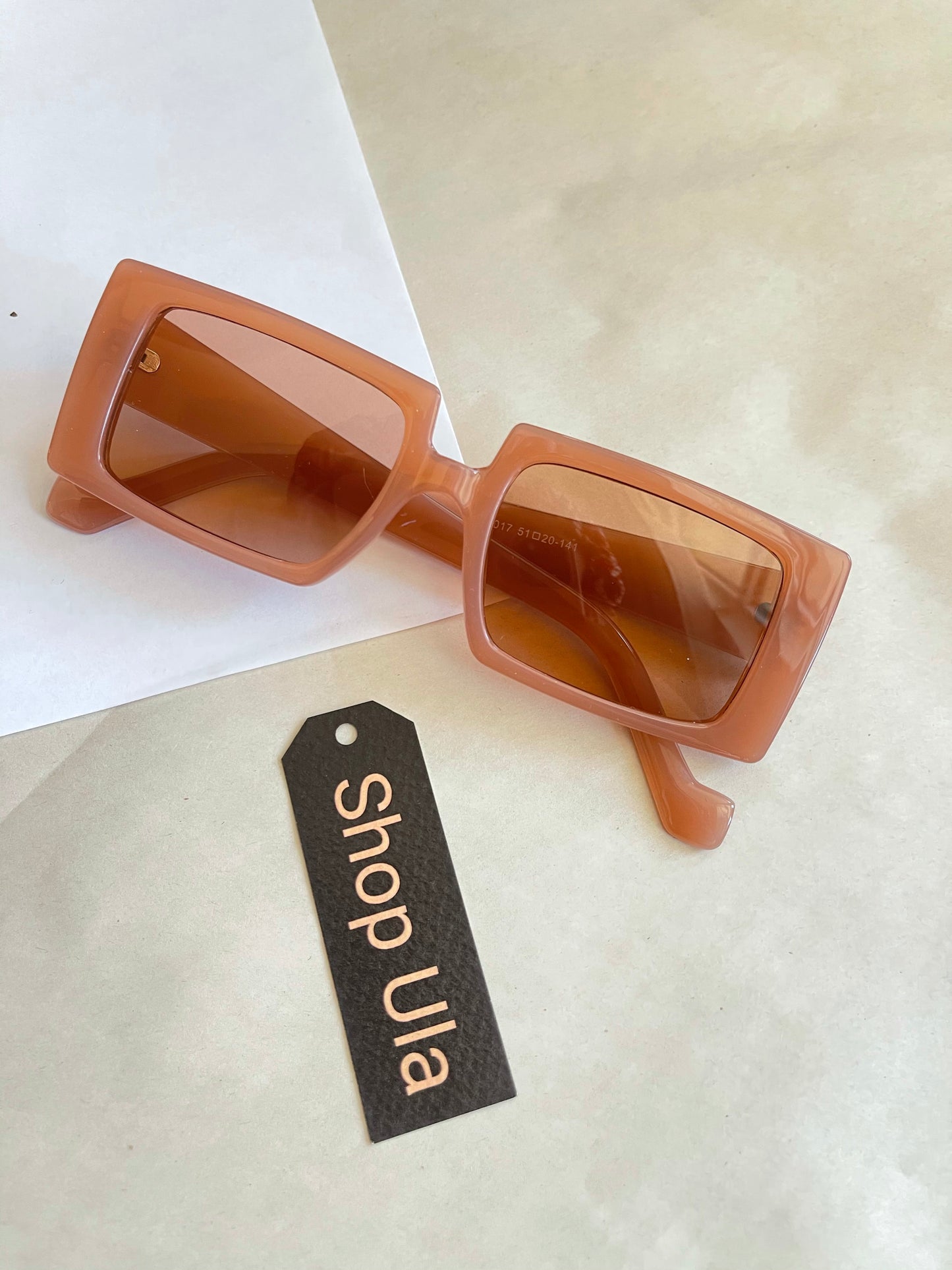 ANDRI Square Sunnies (Mauve)