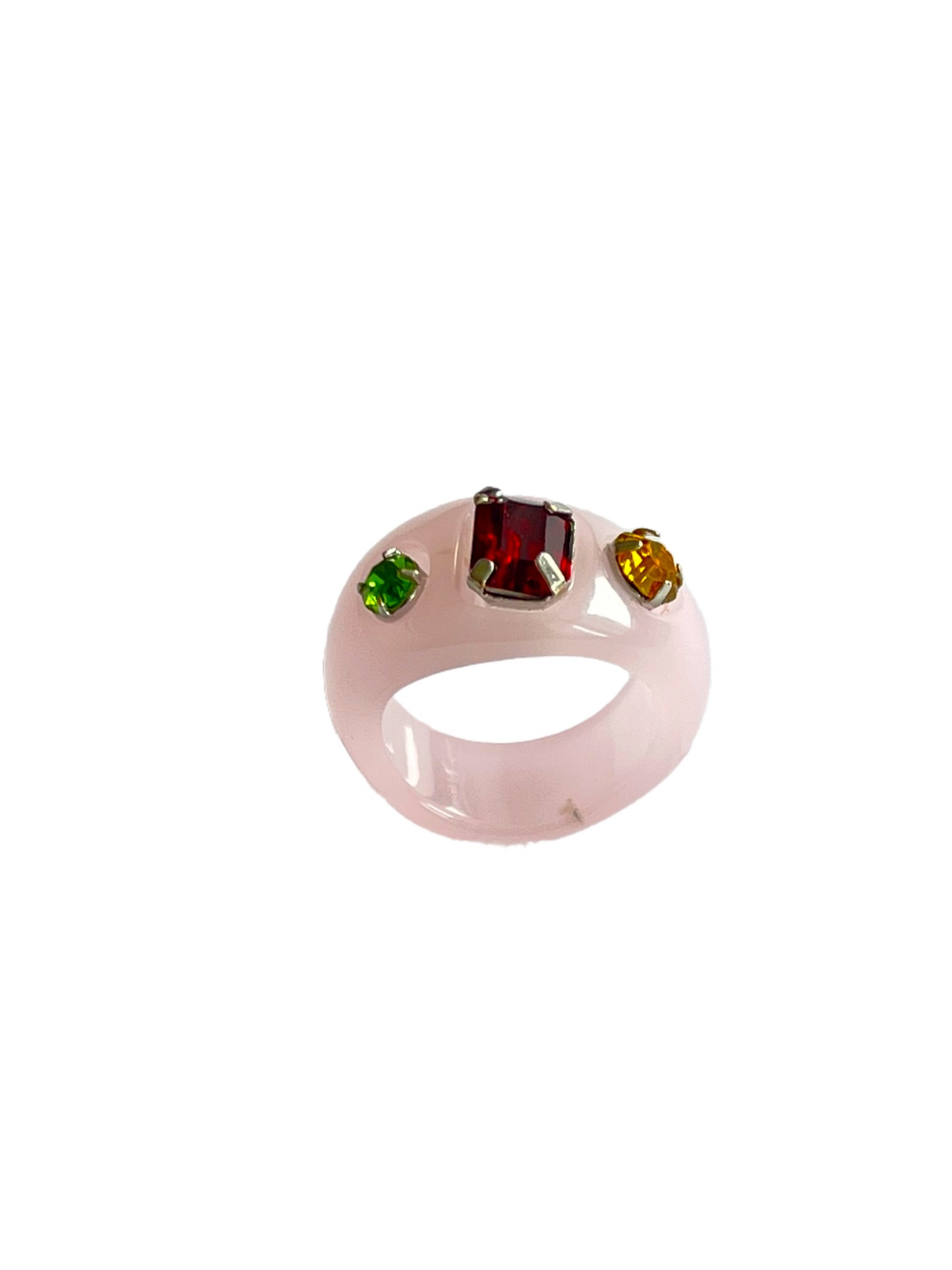 JIMA Rhinestone Resin Ring.